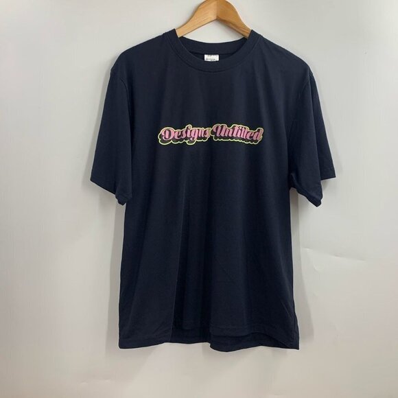 Designs‎ Unlimited Men's Designs Unlimited Shadow Logo Cotton T Shirt Size M NWT - Picture 1 of 13